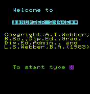 Number Snake